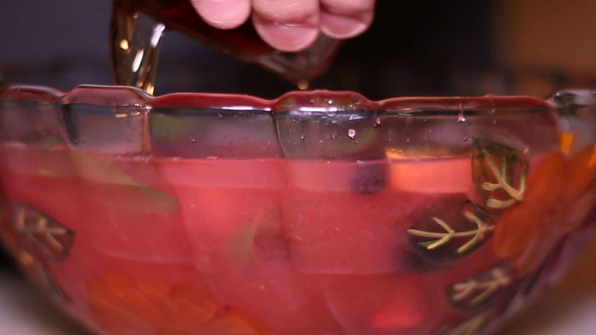 New years fruity punch