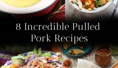 A post featuring 8 pulled pork recipes presented in the form of a Pin.