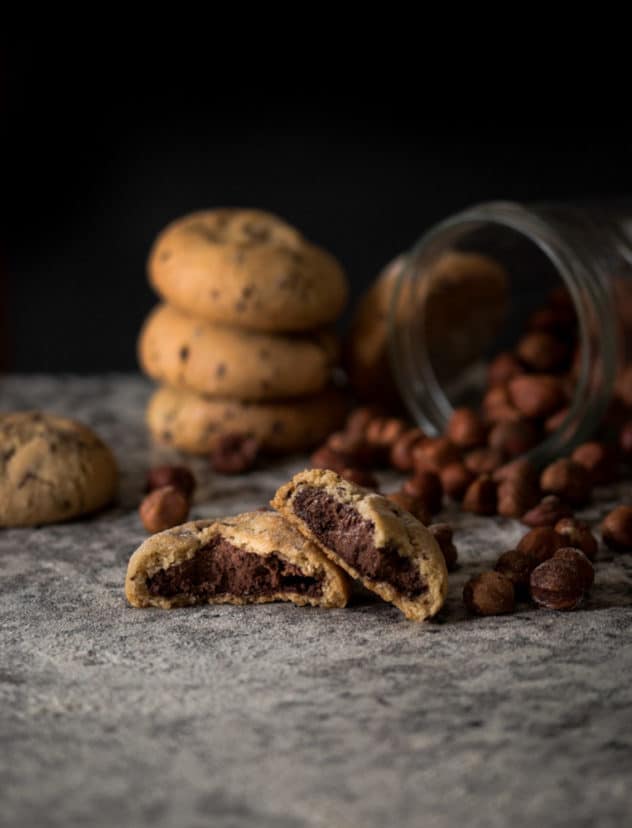 Ways to improve your food photography hazelnut cookies