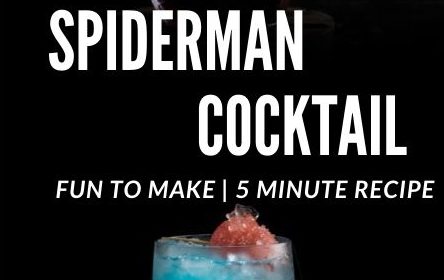 A spierman cocktail recipe presented in the form of a pin for Pinterest.