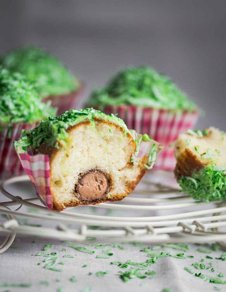 Easter Egg Filled Cupcakes - Blogtastic Food